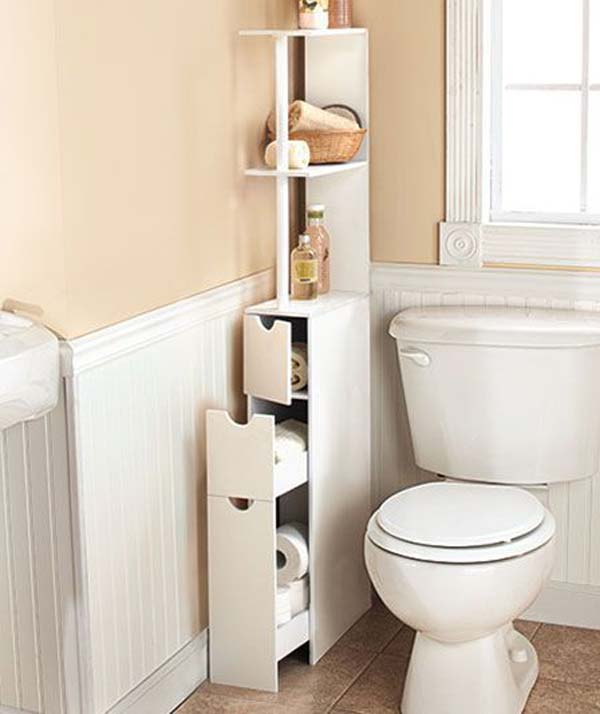 31 Amazingly DIY Small Bathroom Storage Hacks Help You Store More  Amazing DIY, Interior \u0026 Home 