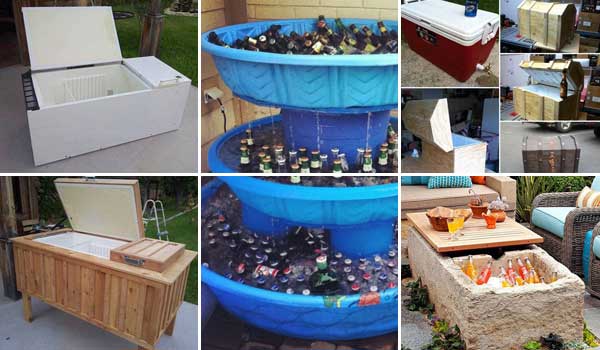 19 Clever DIY Outdoor Cooler Ideas Let You Keep Cool In 