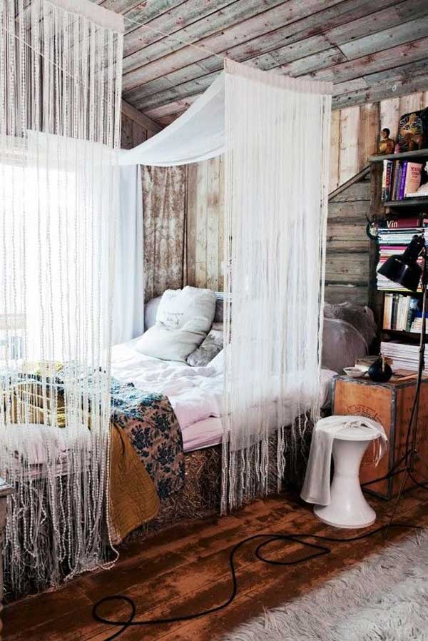 20 Magical DIY Bed Canopy Ideas Will Make You Sleep Romantic - Amazing