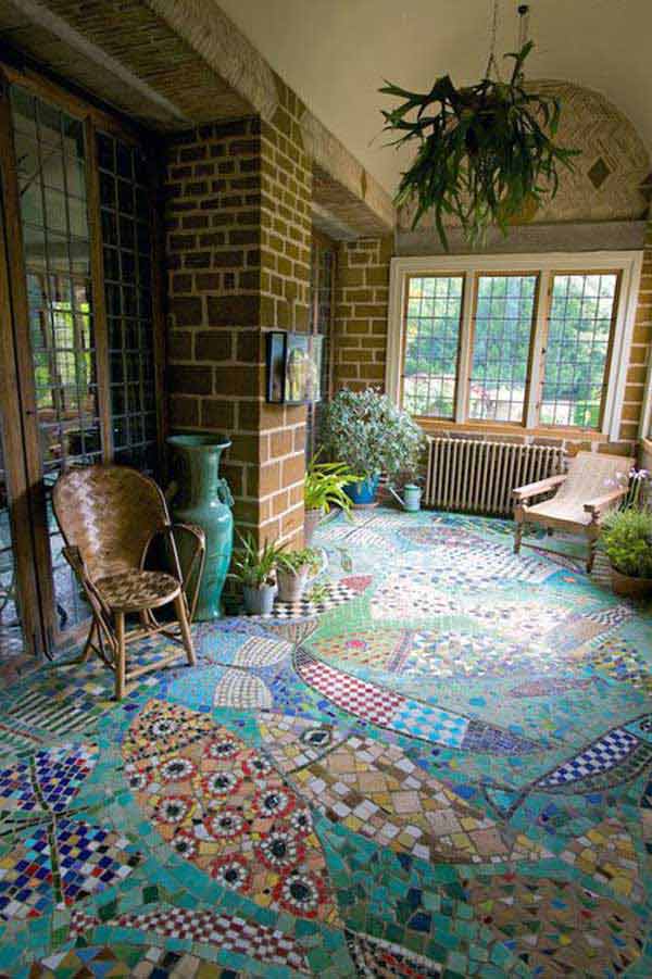 32 Amazing Floor Design ideas for Homes Indoor and Outdoor - Amazing