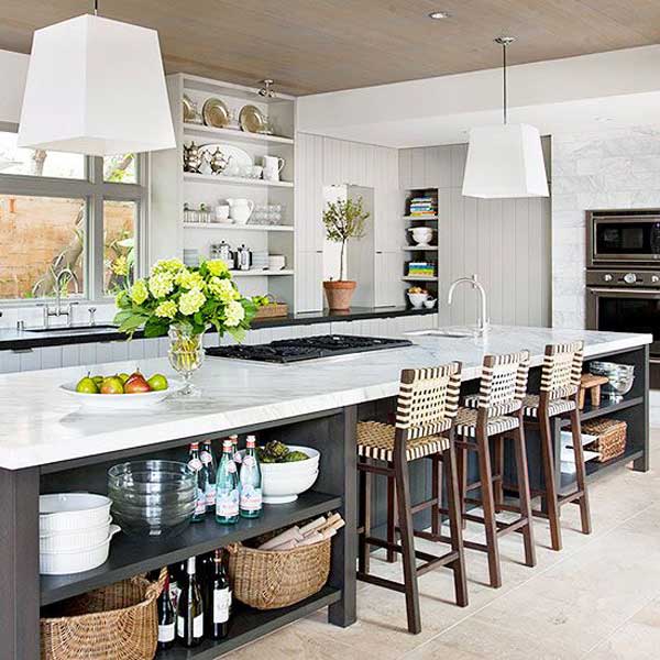 19 Must-See Practical Kitchen Island Designs With Seating - Amazing DIY