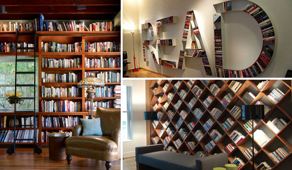 24 Dreamy Wall Library Design Ideas For All Bookworms