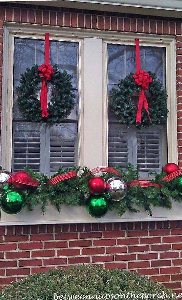 Creatice How To Decorate Windows For Christmas with Simple Decor