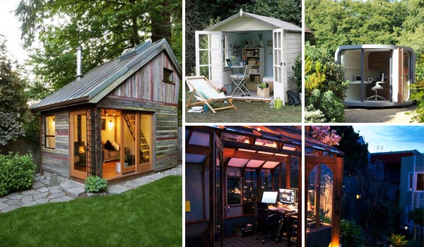 Backyard Shed Office You Would Love To Go To Work  Amazing DIY, Interior \u0026 Home Design