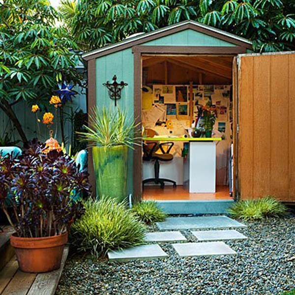 Backyard Shed Office You Would Love To Go To Work  Amazing DIY, Interior \u0026 Home Design