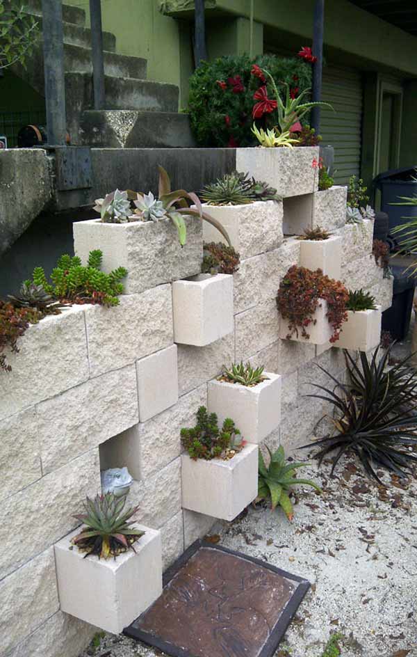 Awesome Home Projects Created From Concrete Cinder Blocks - Amazing DIY