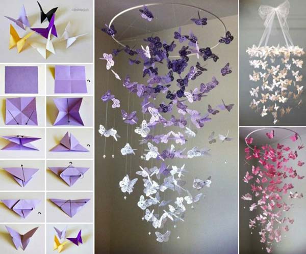 diy chandelier â€“ room butterfly a Get oopseydaisyblog butterfly  Go Tutorial:  mobile decor for