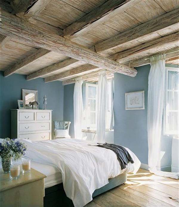32 Wonderful Ideas To Design Your Space With Exposed Wooden Beams