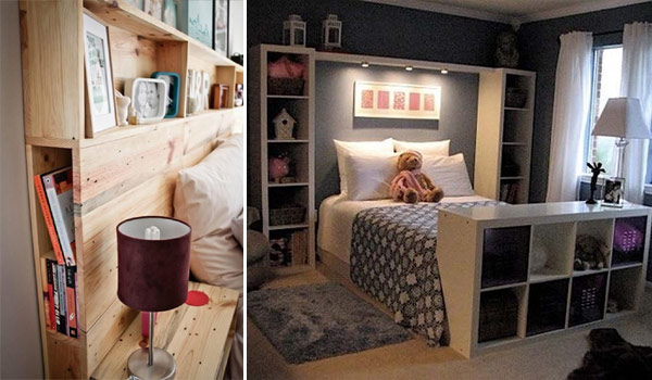 17 Headboard Storage Ideas For Your Bedroom