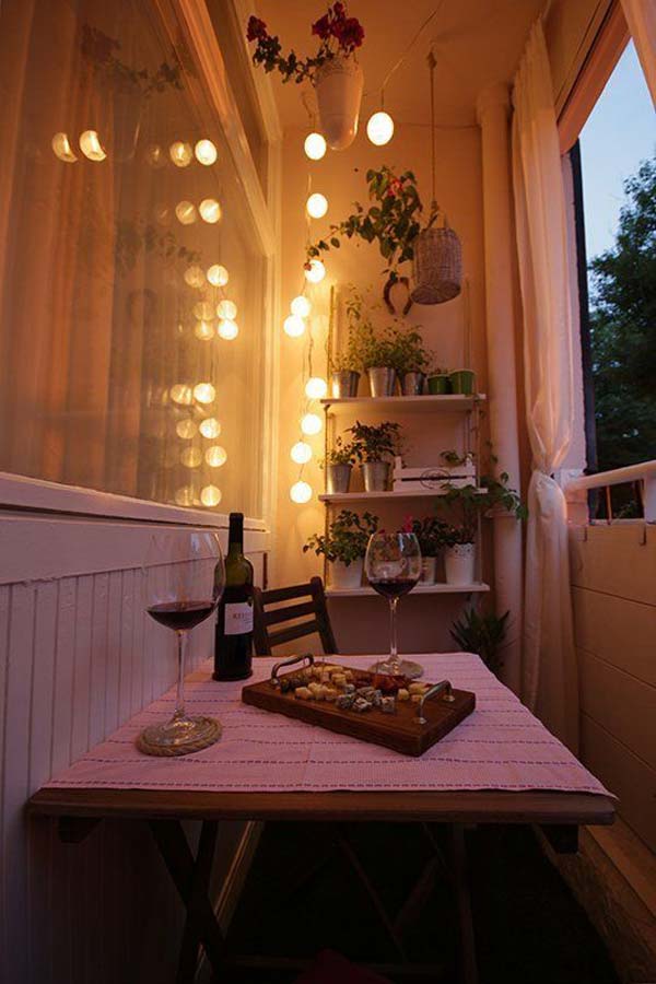 26 Tiny Furniture Ideas for Your Small Balcony - Amazing DIY, Interior