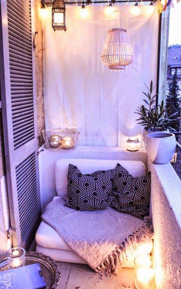 26 Tiny Furniture Ideas for Your Small Balcony - Amazing DIY, Interior