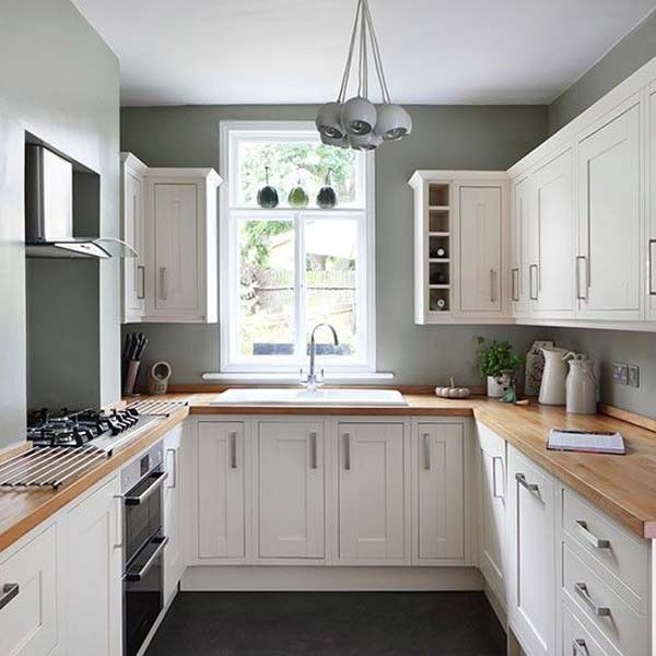 19 practical u-shaped kitchen designs for small spaces