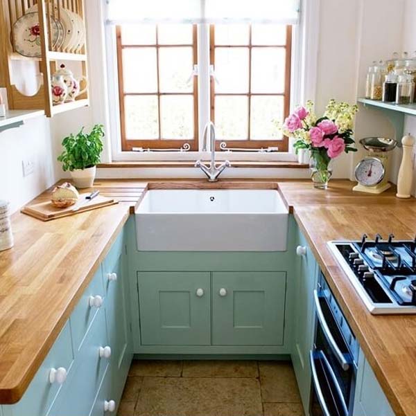 19 practical u-shaped kitchen designs for small spaces