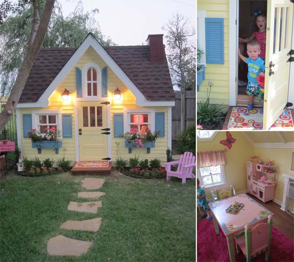 16 Fabulous Backyard Playhouses Sure To Delight Your Kids ...