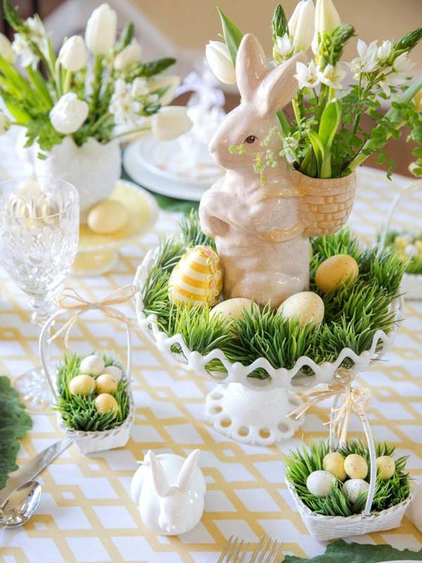 Top 47 Lovely and Easy-to-Make Easter Tablescapes - Amazing DIY