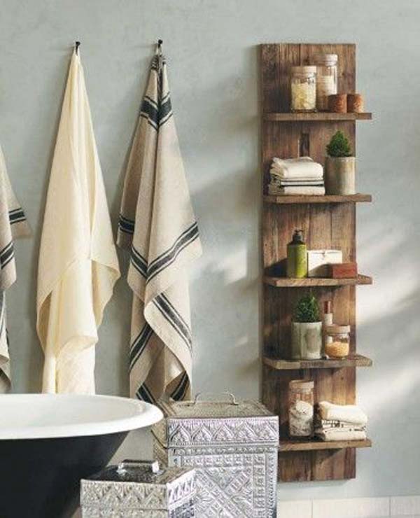 pallet bathroom projects diy woohome source