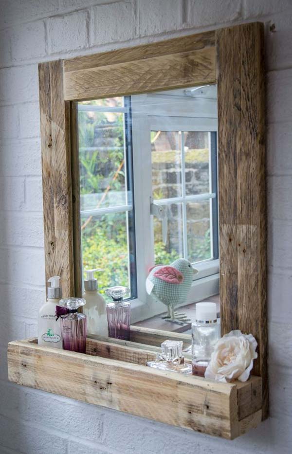 The Best 24 DIY Pallet Projects for Your Bathroom - Amazing DIY