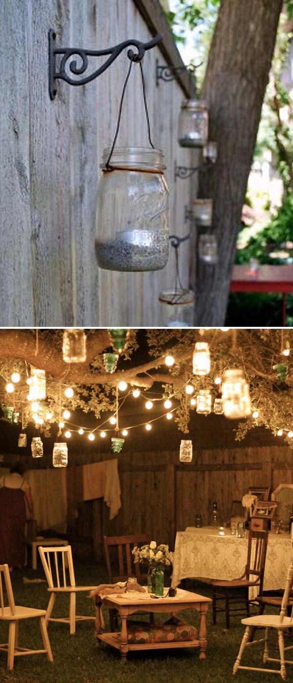 15 DIY Backyard and Patio Lighting Projects - Amazing DIY, Interior