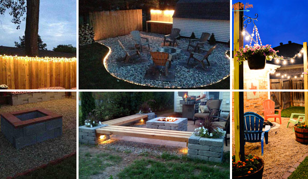 15 Diy Backyard And Patio Lighting Projects