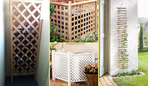 Cool Ways To Use Lattices For Inside Or Outside Projects