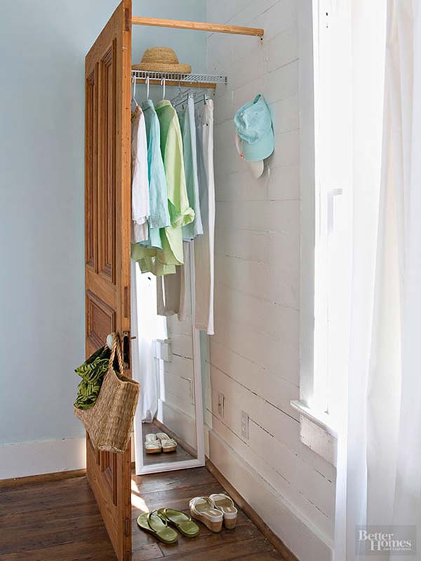 Low-Cost DIY Closet for The Clothes Storage - Amazing DIY, Interior