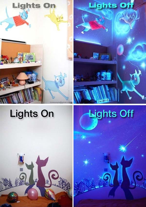 Make A Glow In The Dark Project For Home Decor Amazing Diy
