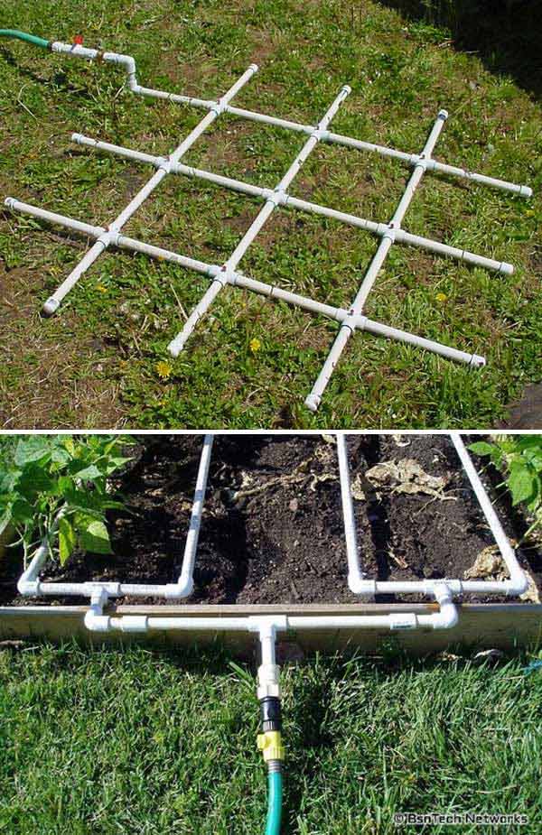 Top 20 Low-Cost DIY Gardening Projects Made With PVC Pipes - Amazing