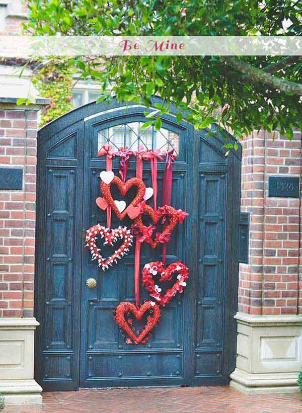 Outdoor Decorating Ideas with Hearts for This Valentines Day - Amazing