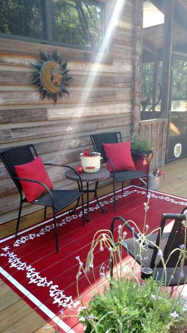 Awesome Ways to Jazz Up Your Porch with Painting Projects - Amazing DIY