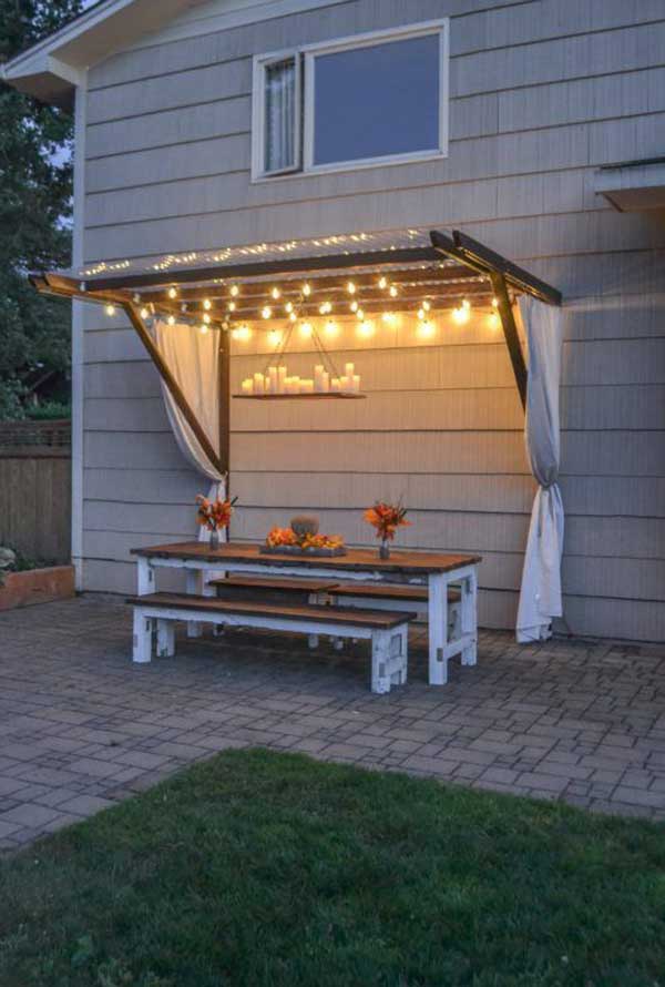 Top 28 Ideas Adding DIY Backyard Lighting for Summer ...