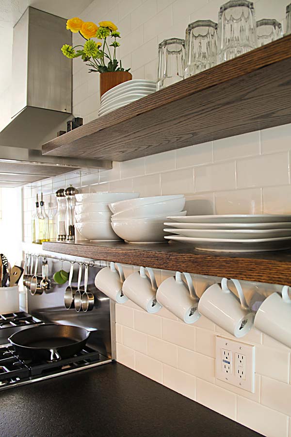 Interesting and Practical Shelving Ideas for Your Kitchen ...
