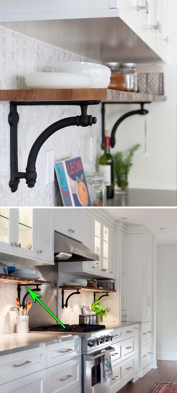 Interesting and Practical Shelving Ideas for Your Kitchen - Amazing DIY