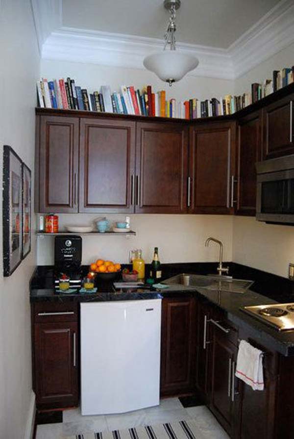 Modern Above Kitchen Cabinet Decor 