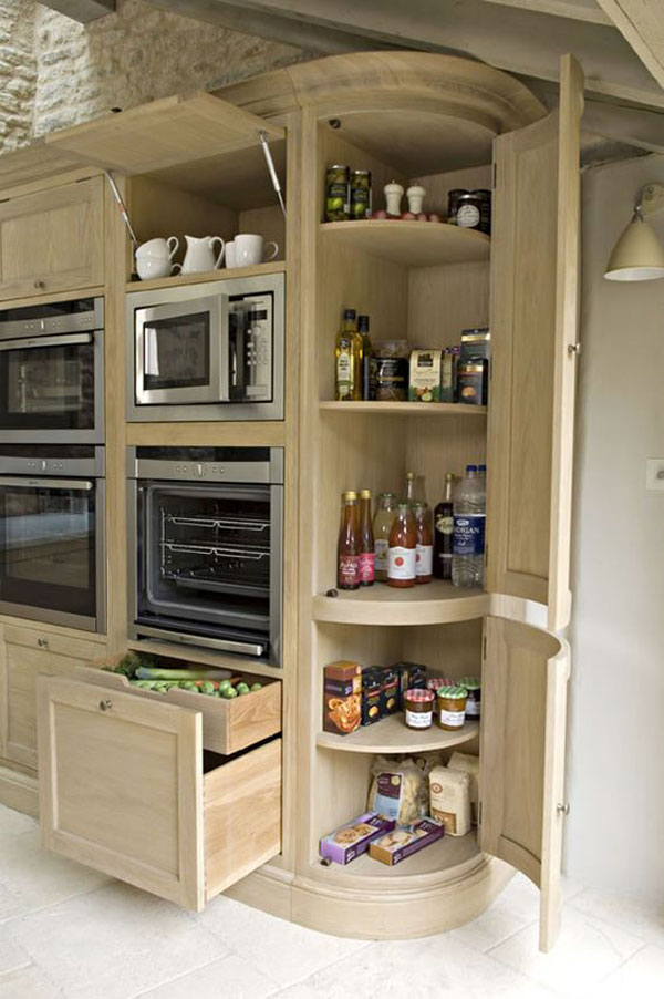 Fabulous Hacks To Utilize The Space Of Corner Kitchen Cabinets