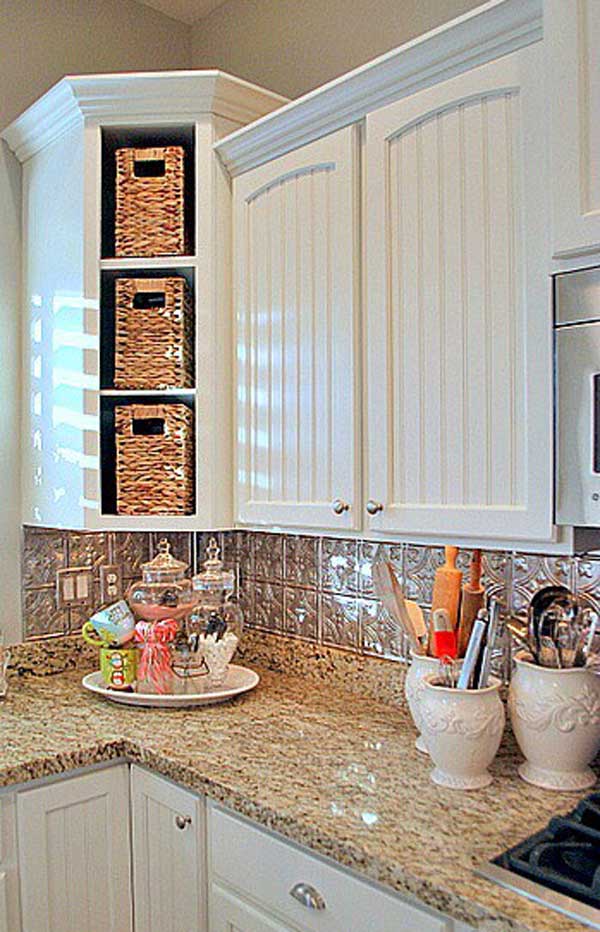 Fabulous Hacks To Utilize The Space Of Corner Kitchen Cabinets