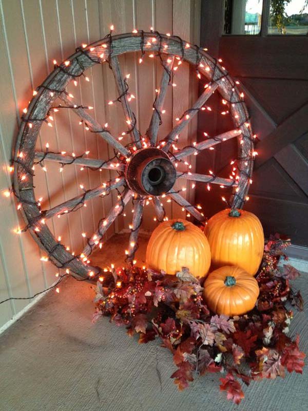 27 DIY String Lights Ideas For Fall Porch and Yard - Amazing DIY