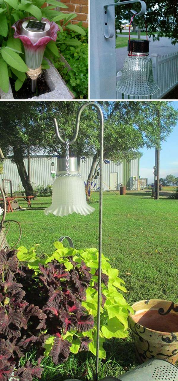 20 Cool and Easy DIY Ideas to Display Your Solar Lighting ...
