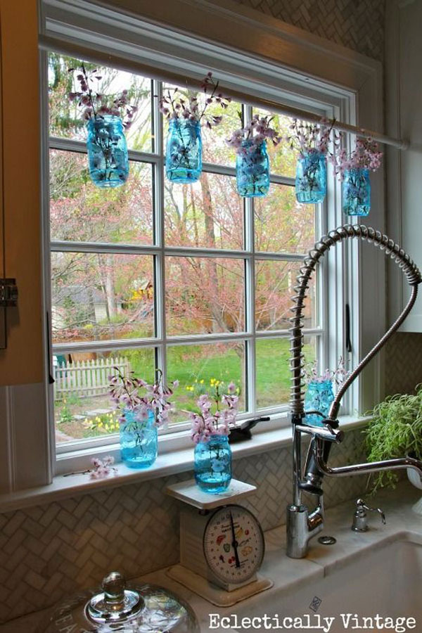 window diy decorating cute mason jar decor hanging wire amaze ways sure