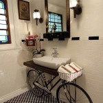Bicycle Bathroom Sink