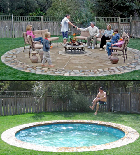 Innovative Hidden Swimming Pool - Amazing DIY, Interior & Home Design