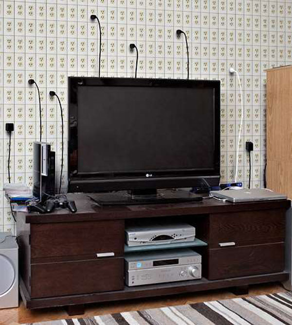 95 Ways to Hide or Decorate Around the TV, Electronics, and Cords