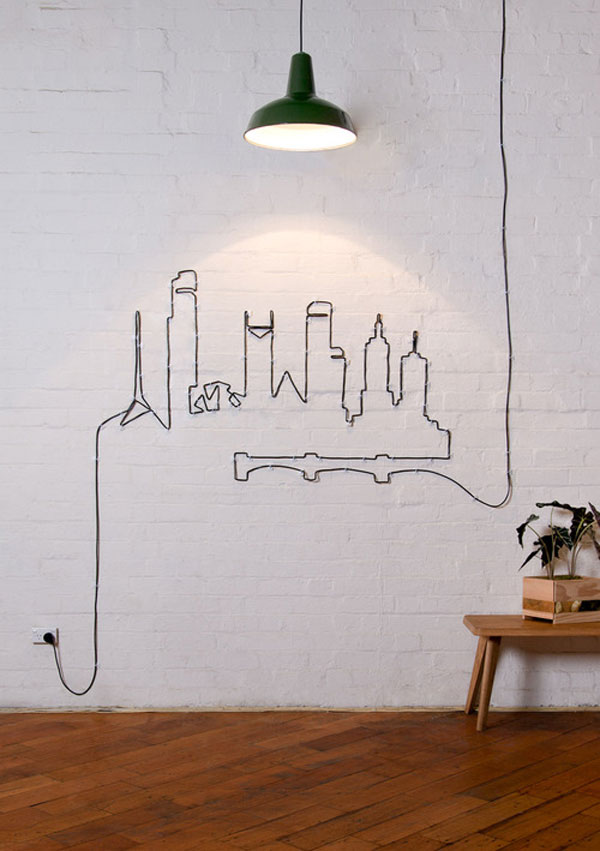 20 Creative DIY Ideas To Hide The Wires in The Wall Room - WooHome