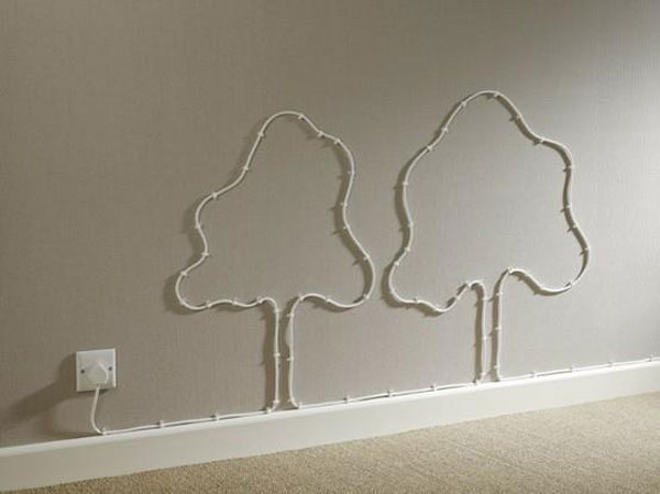 20 Creative DIY Ideas To Hide The Wires in The Wall Room - WooHome