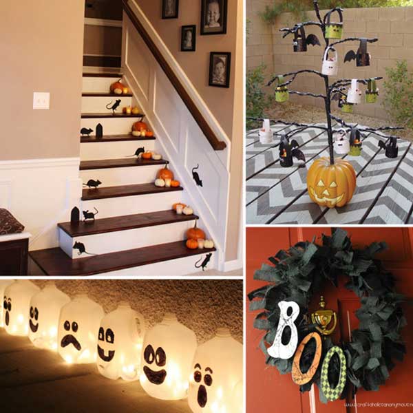 At Home Halloween Decorations : 42 Diy Halloween Decorations Cool Homemade Halloween Decor - 42 diy halloween decorations that are actually cool (and easy!) wicked chic.