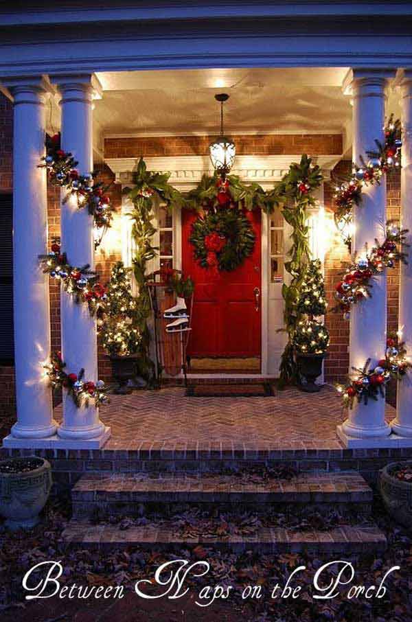 17+ front porch fall decorating pictures 40 cool diy decorating ideas for christmas front porch