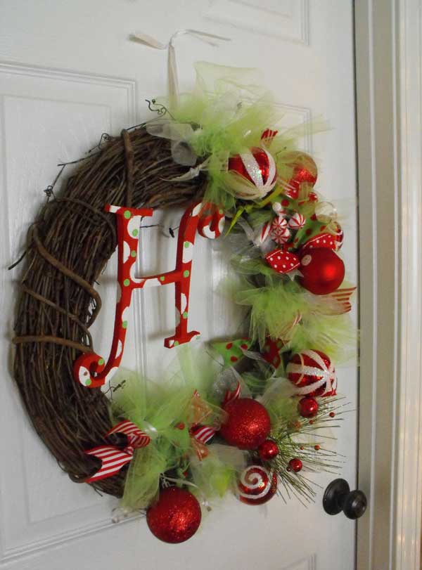 decorated christmas wreaths ideas