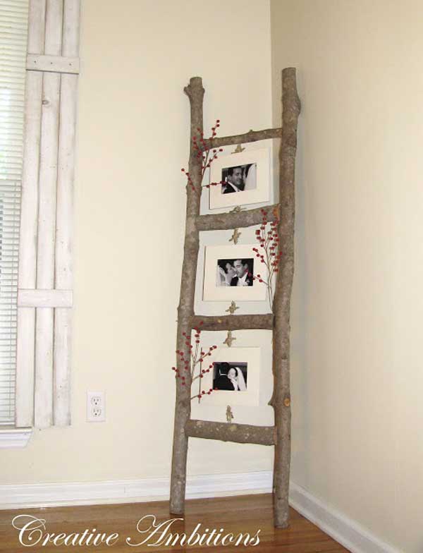 Top 38 Creative Ways To Repurpose And Reuse Vintage Ladders Amazing Diy Interior Home Design repurpose and reuse vintage ladders