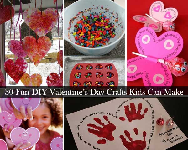 Valentines Crafts For Kids - Made with HAPPY