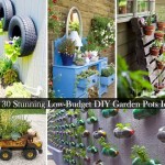 Top 30 Stunning Low-Budget DIY Garden Pots and Containers