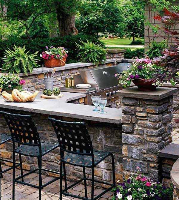 Outdoor Kitchen Ideas Let You Enjoy Your Spare Time